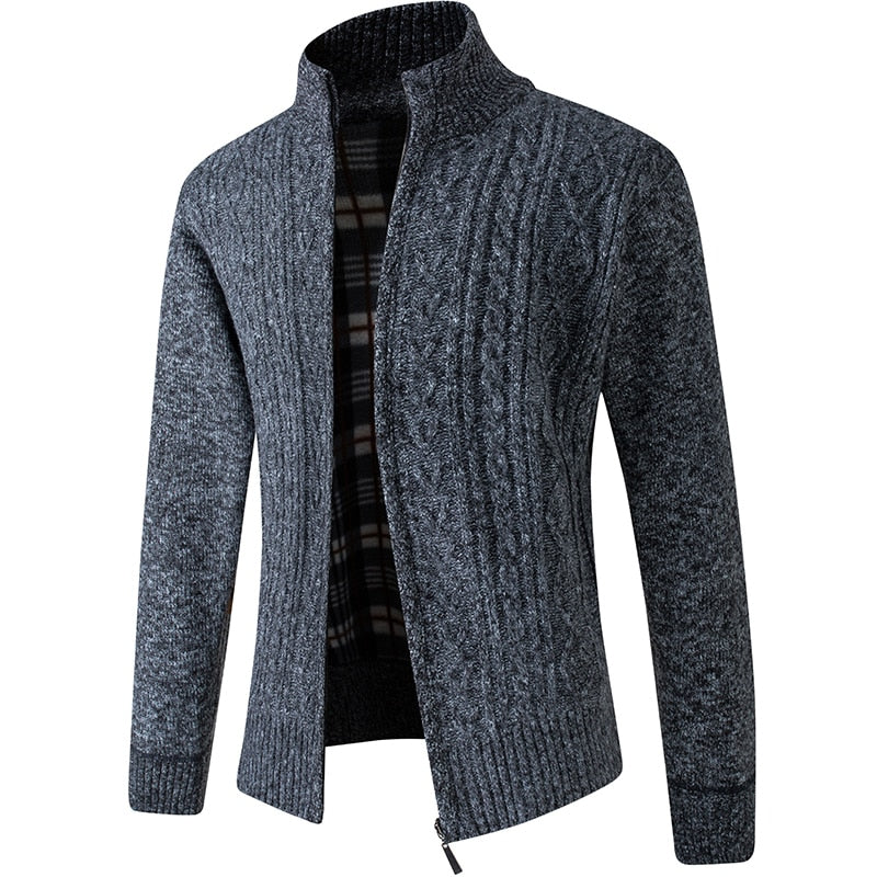 Hoogwaardig herenvest Gerard, klassiek design. Essentiële warme herfstmode voor mannen.