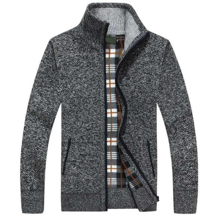 Zacht en warm herenvest Gerard, perfect voor de herfst. Comfortabele modieuze kleding.