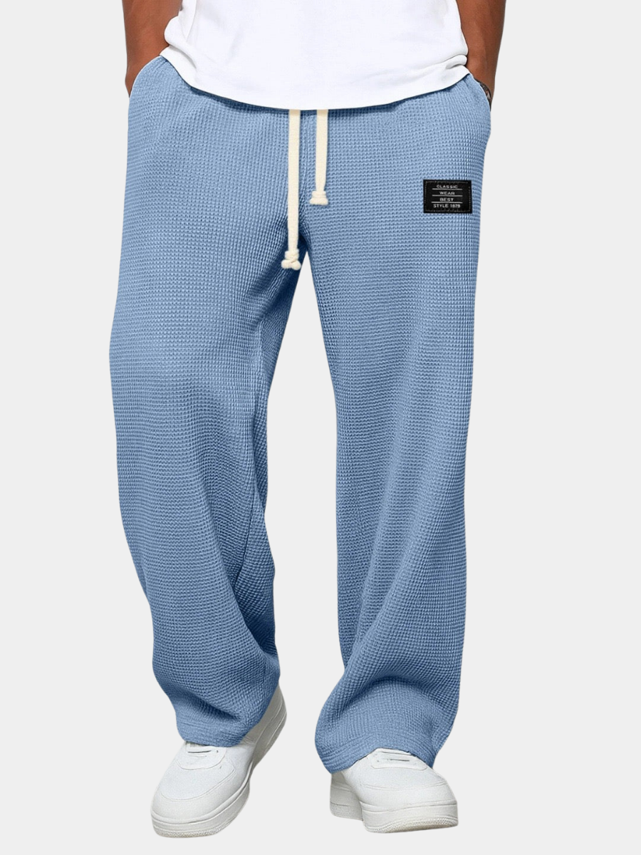 Heren Noah broek, comfortabel met relaxte pasvorm voor dagelijkse casual stijl.