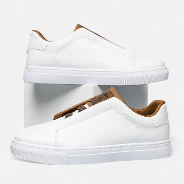 Heren Noah slip-on sneakers voor dagelijks comfort. Stijlvolle vetersloze modeschoenen, perfect voor een casual look.