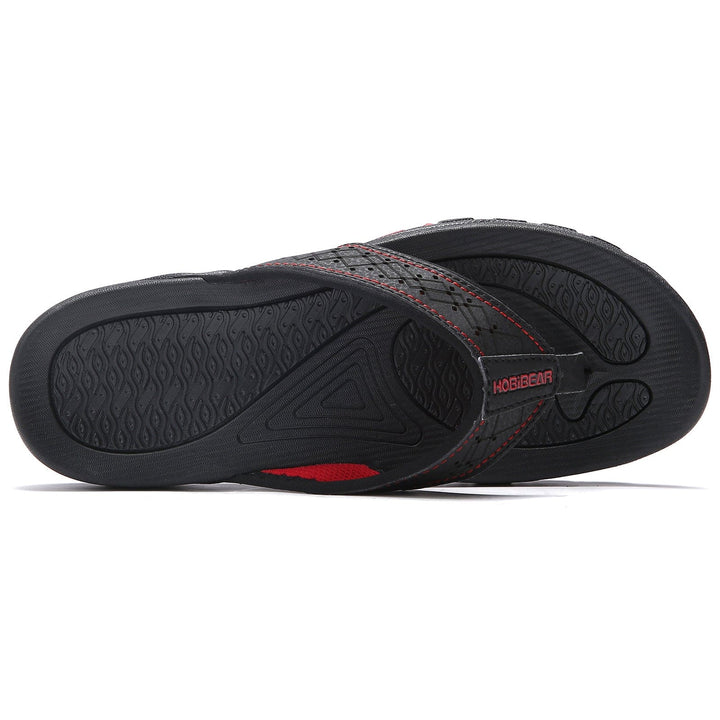 Orthopedische herenslippers in blauw met ergonomisch voetbed, perfect voor zomerse dagen.