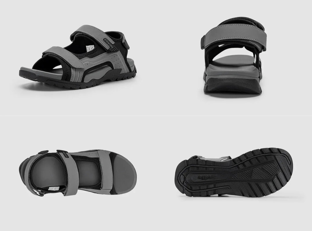 Comfortabele heren sandaal Yona met Widefit, ademend en geschikt voor diabetische voeten.