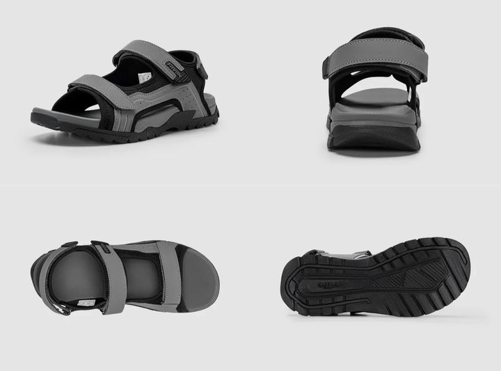 Comfortabele heren sandaal Yona met Widefit, ademend en geschikt voor diabetische voeten.