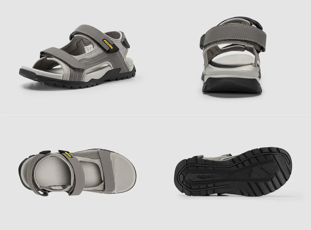 Heren sandaal Yona, Widefit en antislip, ontworpen voor comfort en zomerse activiteiten.