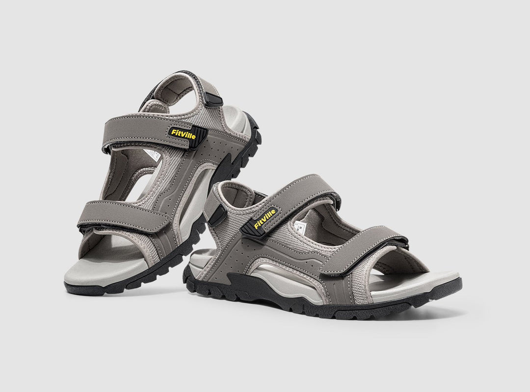 Zomerse heren orthopedische sandaal Yona, biedt voetverzorging en duurzaam comfort.