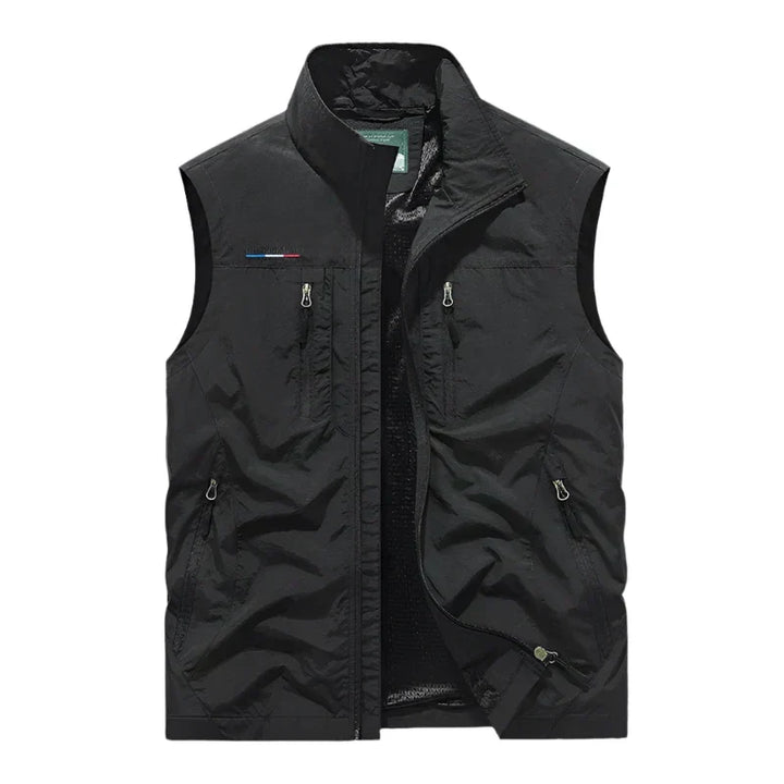 Stijlvolle heren outdoor bodywarmer in diverse kleuren. Windbestendig vest, perfect voor lente en herfst.