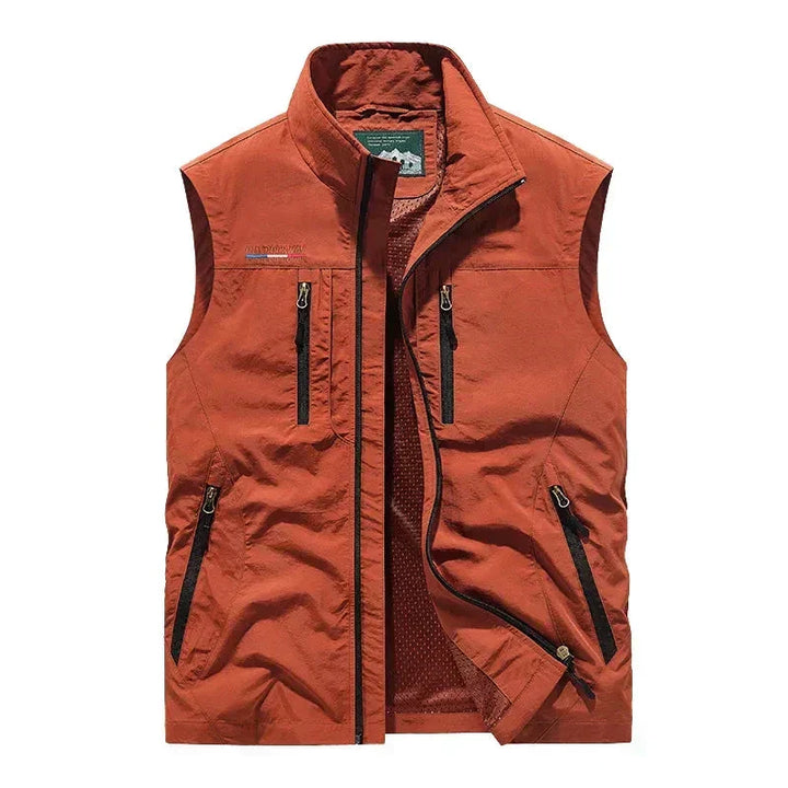 Comfortabele heren bodywarmer, verkrijgbaar in grote maten. Veelzijdig vest voor casual laagjeskleding.