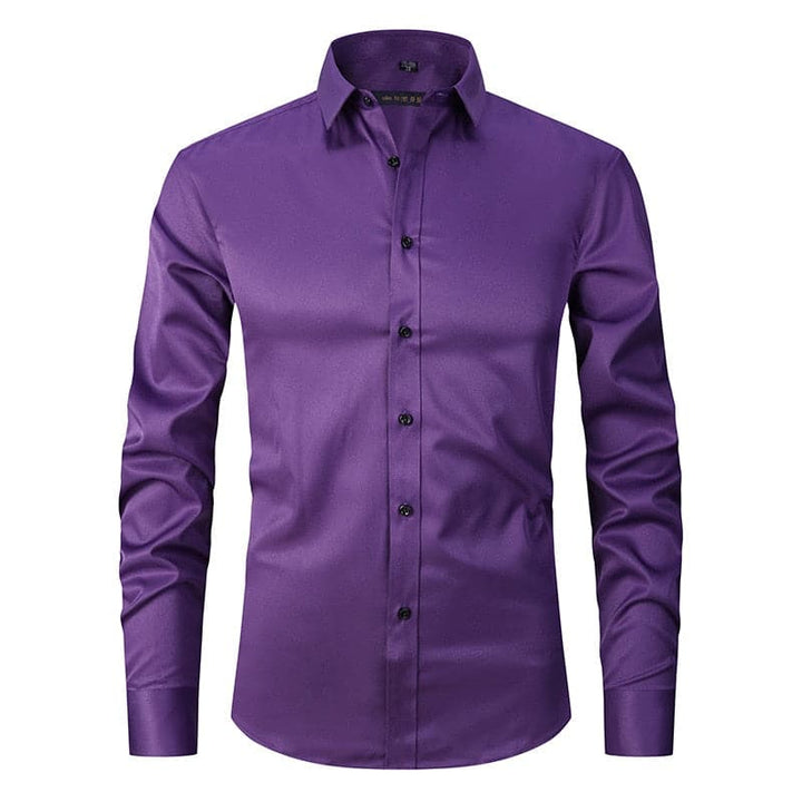 Stijlvol heren overhemd, perfect voor avondgelegenheden, chique uitstraling, comfortabel.