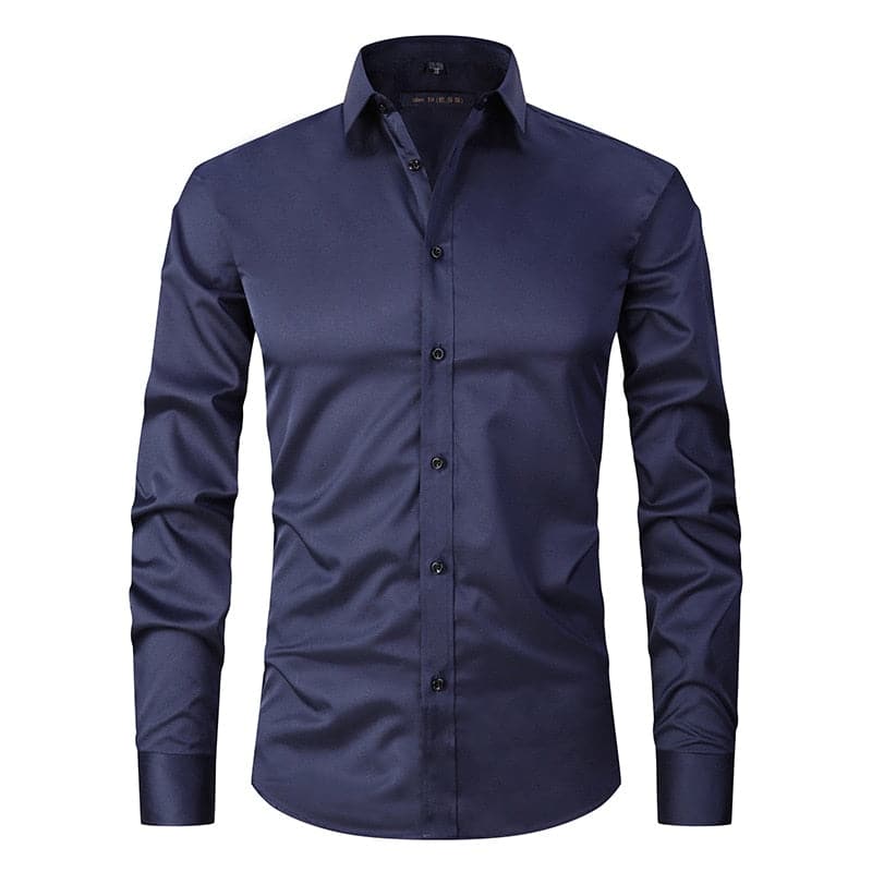 Hoogwaardig heren overhemd, comfortabel en stijlvol cadeau, veelzijdig voor elke man.