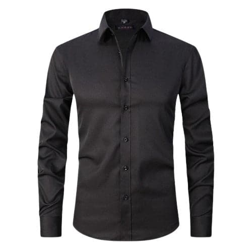 Klassiek heren overhemd, ademend comfort, essentieel stijlvol kledingstuk voor elke man.