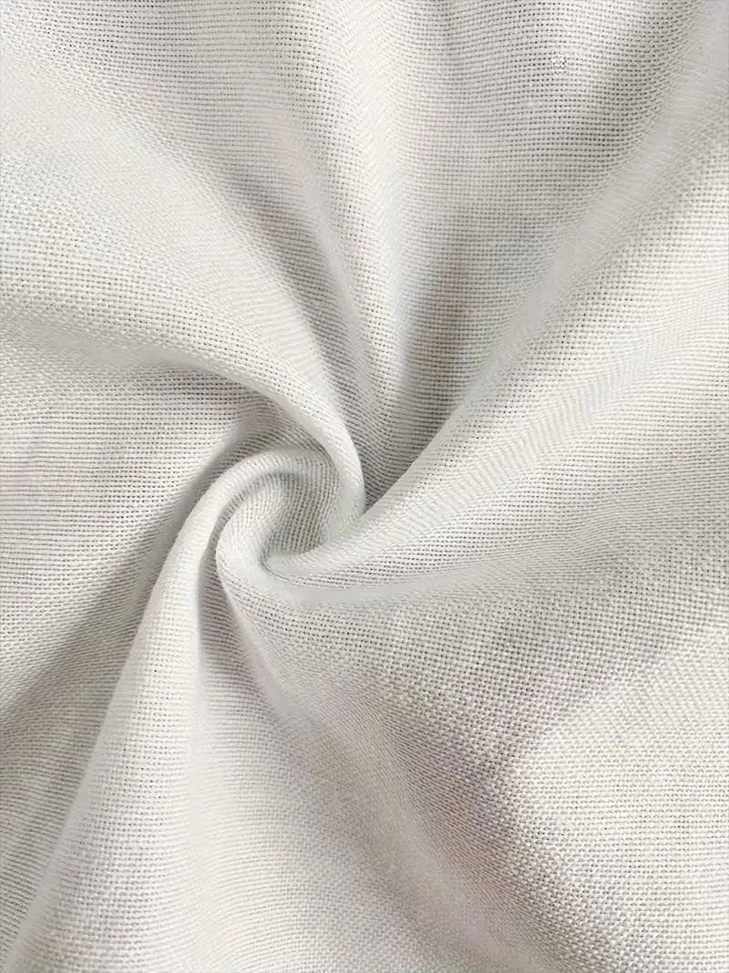 Comfortabel lente overhemd heren, mandarijnkraag, lange mouwen.