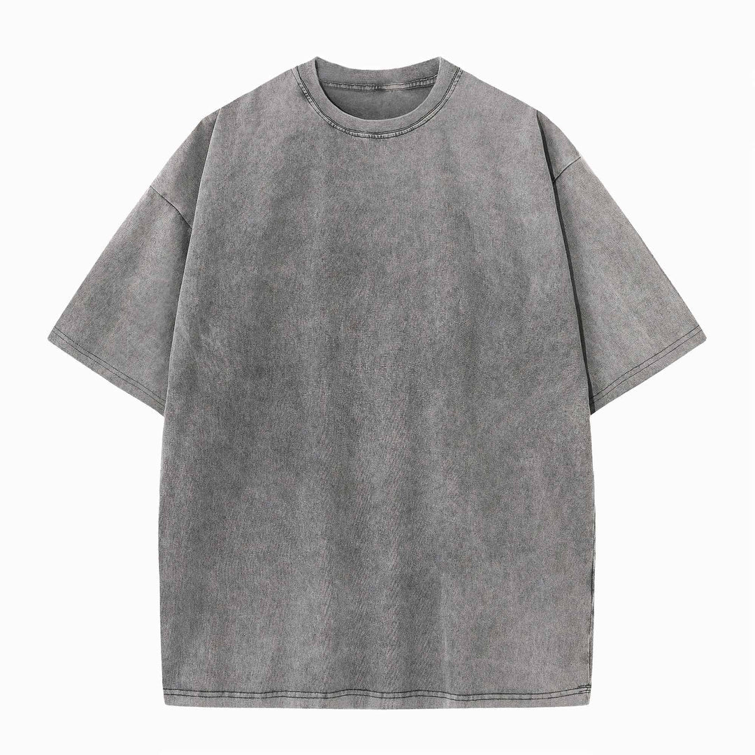Veelzijdig heren oversized T-shirt 5-pack. Basiskledingstuk voor elke dag, comfortabel en machinewasbaar. Geschikt voor lente/zomer.