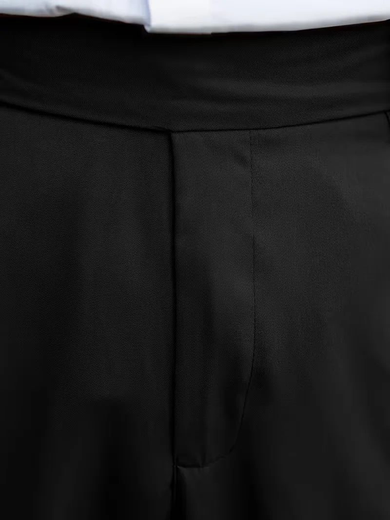 Smart casual heren pantalon, rechte pijpen, perfect voor een stijlvolle look.