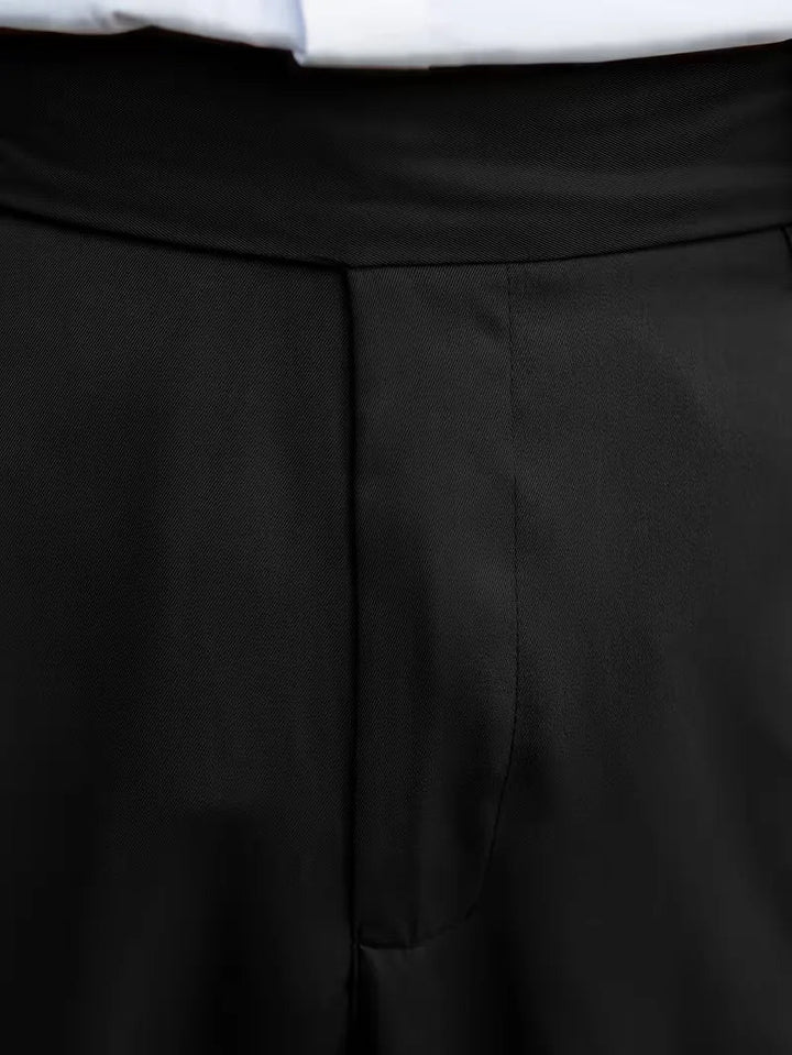 Smart casual heren pantalon, rechte pijpen, perfect voor een stijlvolle look.