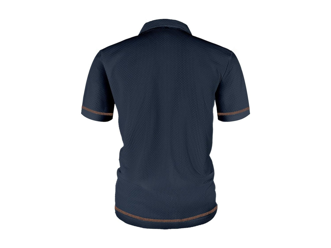 Luchtig heren poloshirt met korte mouwen voor optimaal comfort en stijl in de zomer. Casual en fris mannen mode.