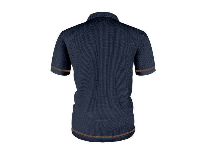Luchtig heren poloshirt met korte mouwen voor optimaal comfort en stijl in de zomer. Casual en fris mannen mode.
