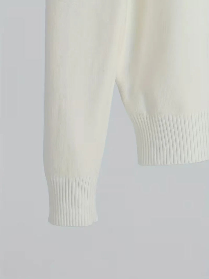 Modieuze heren rolkraag trui in effen design, perfect als warme wintertrui. Comfortabele smart-casual optie.