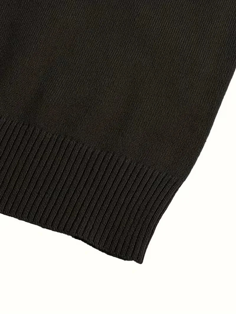 Effen rolkraag trui voor heren, comfortabel en modieus. Ideaal als warme wintertrui of smart-casual.