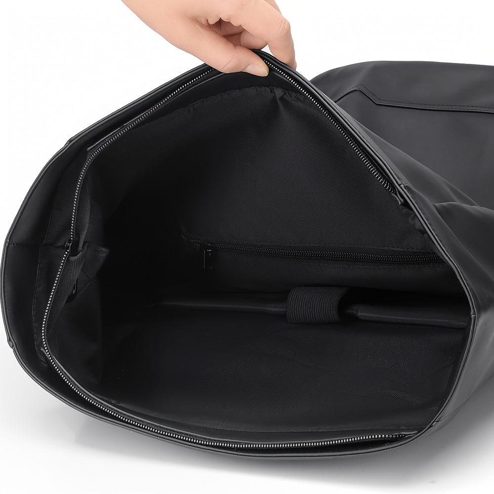 Waterdichte heren reistas/rugzak met laptopvak, perfect voor korte trips en dagelijks gebruik.
