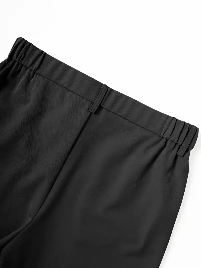 Casual heren shorts met rechte pijp en comfortabele pasvorm, onmisbaar in de zomer.