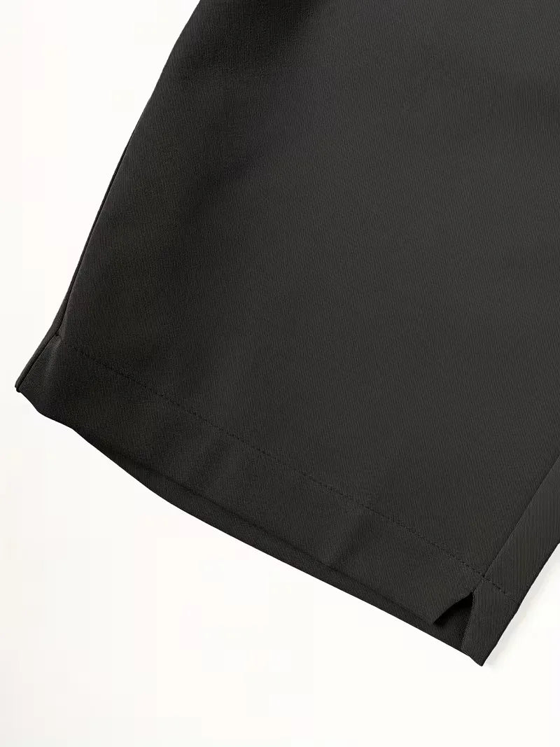 Moderne heren mid-rise shorts, straight leg design, uitermate comfortabel voor de zomer.