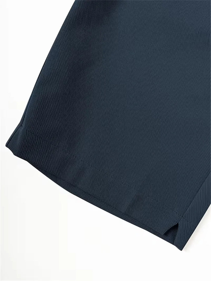Stijlvolle casual heren shorts, rechte pijp, perfect voor zomerse uitstapjes.