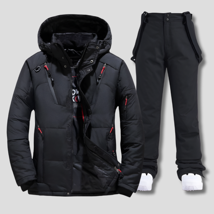 Heren ski-overall, waterbestendig en verstelbaar, ideaal voor wintersport en snowboarden