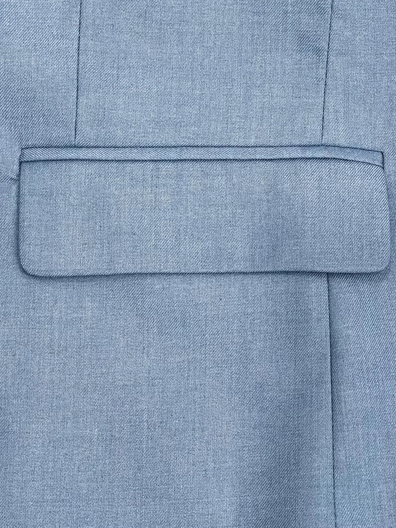 Bruiloftspak slim fit driedelig; voor de bruidegom of gast die er elegant uit wil zien.