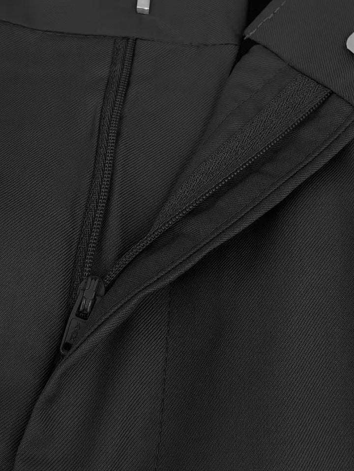 Smart casual slim fit herenpak; driedelig, voor een verzorgde en toch comfortabele uitstraling.