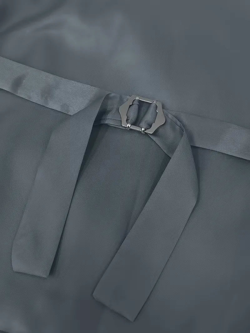 Heren driedelig pak slimfit; modern en comfortabel voor elke formele gelegenheid.