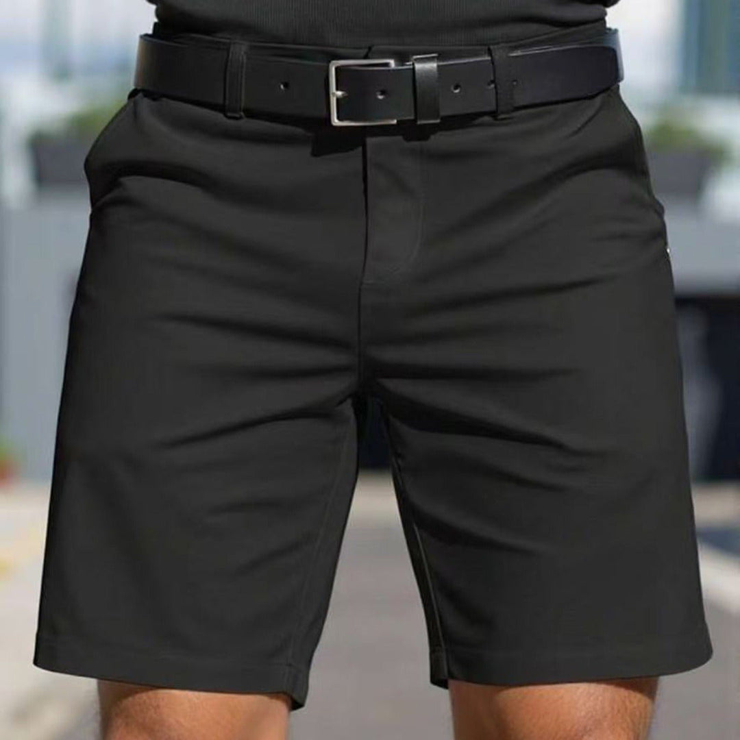 Stijlvolle slim fit heren casual shorts, veelzijdig voor sport, strand of ontspanning in de zomer.
