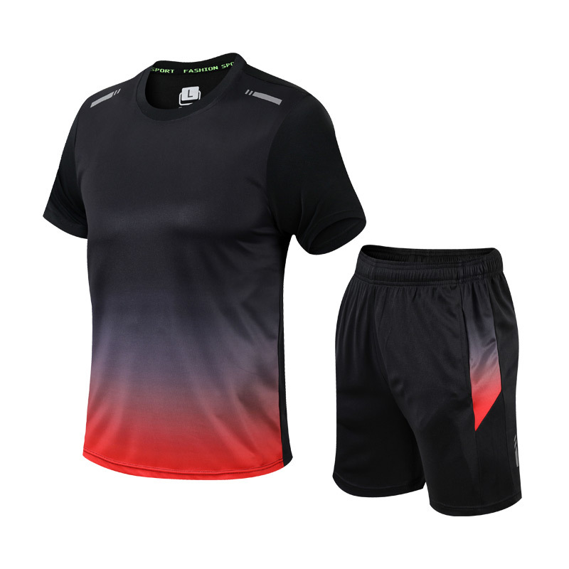 Zacht en flexibel heren sportoutfit, perfect voor actieve kleding en bewegingsvrijheid.