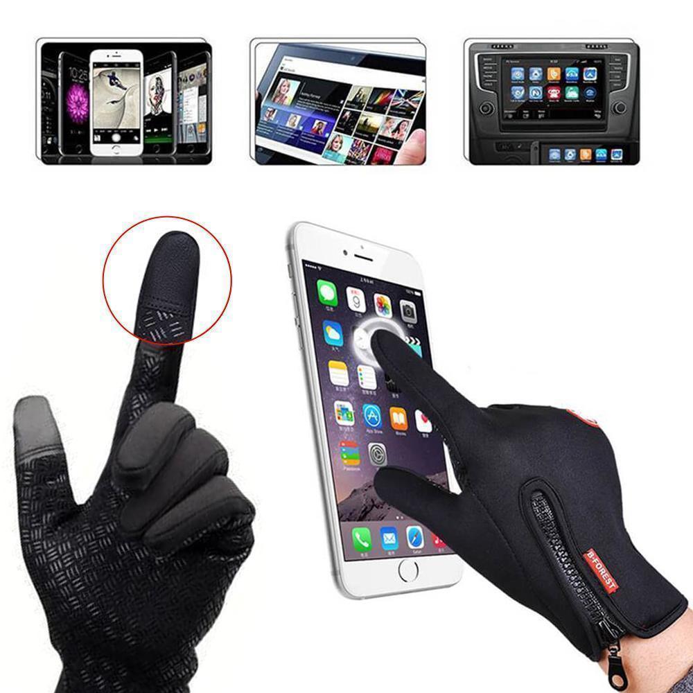 Stijlvolle heren winterhandschoenen: thermisch, waterdicht en touchscreen voor een actieve levensstijl.
