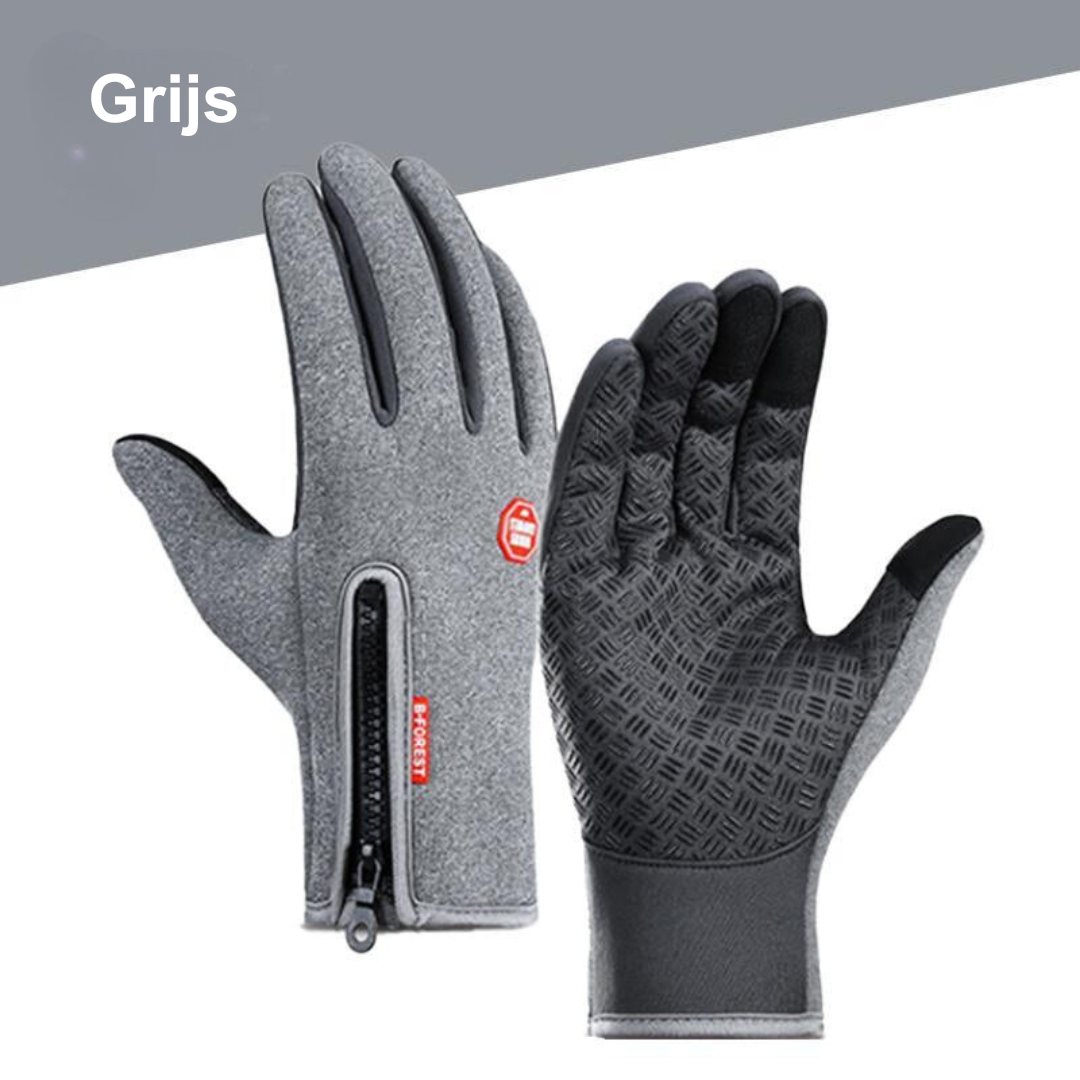 Robuuste heren outdoor handschoenen, waterdicht en winddicht, ideaal voor wandelen in de winter.