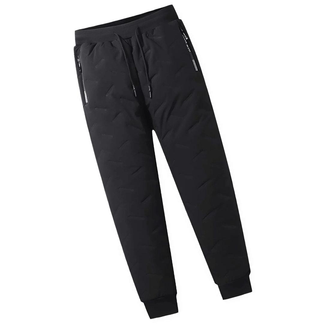 Heren thermobroek met reflecterende details, veiligheid verhogend bij slecht weer, waterdicht en warm.