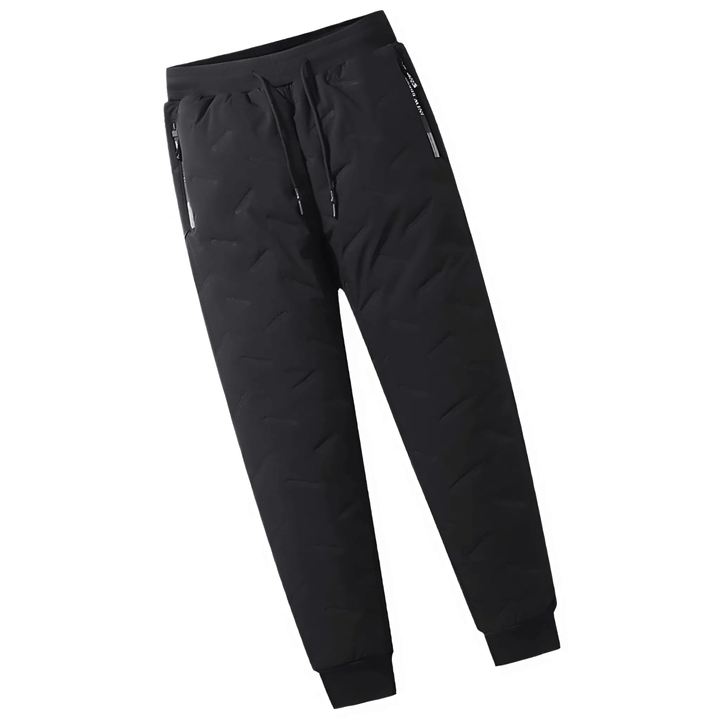 Heren thermobroek met reflecterende details, veiligheid verhogend bij slecht weer, waterdicht en warm.
