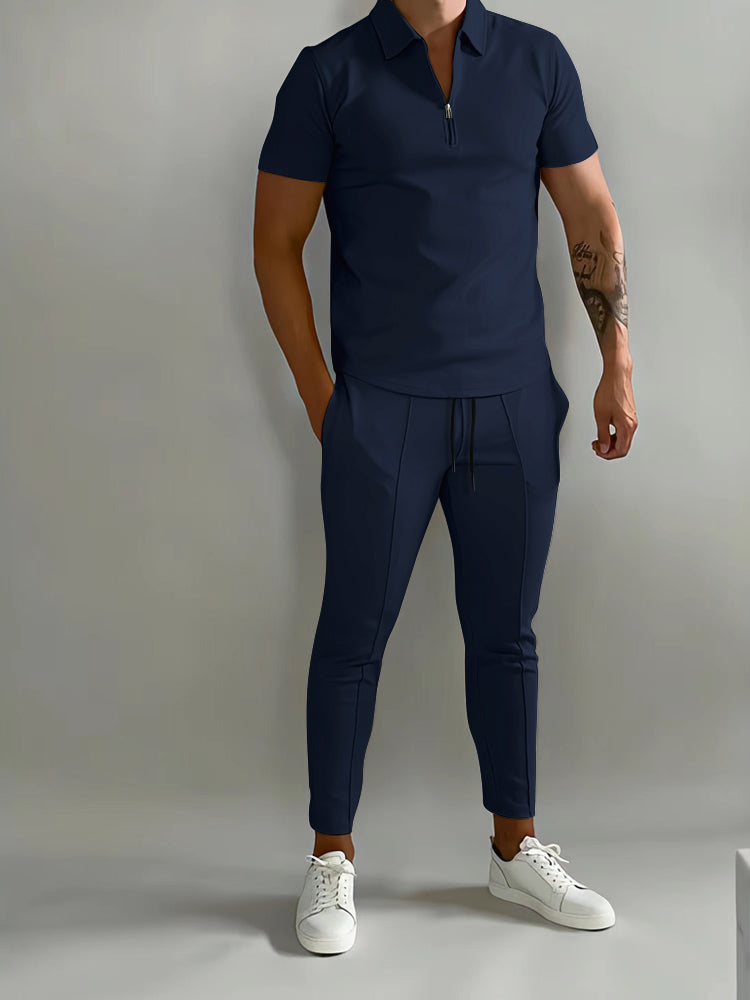 Trendy UrbanFlex heren trainingspak. Een complete sport- en vrijetijdsoutfit die comfort en stijl combineert.
