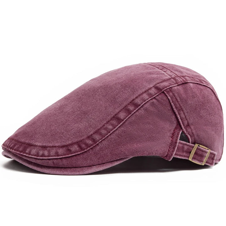 Heren vintage pet in klassieke Franse stijl; tijdloos mode accessoire voor een elegante look, perfect voor herfst/winter.