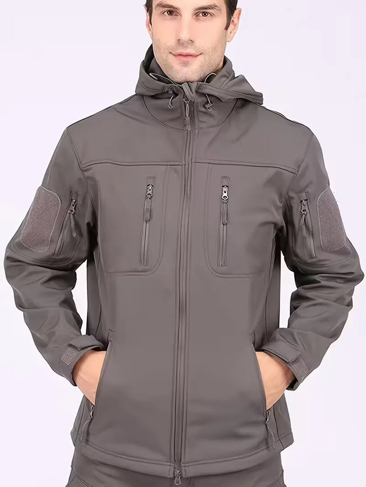 Warme casual parka voor heren, met praktische zakken, veel opbergruimte.