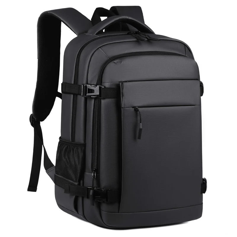 Heren waterdichte laptoprugzak voor werk, reizen, school. Beschermt uw laptop en spullen tegen regen.