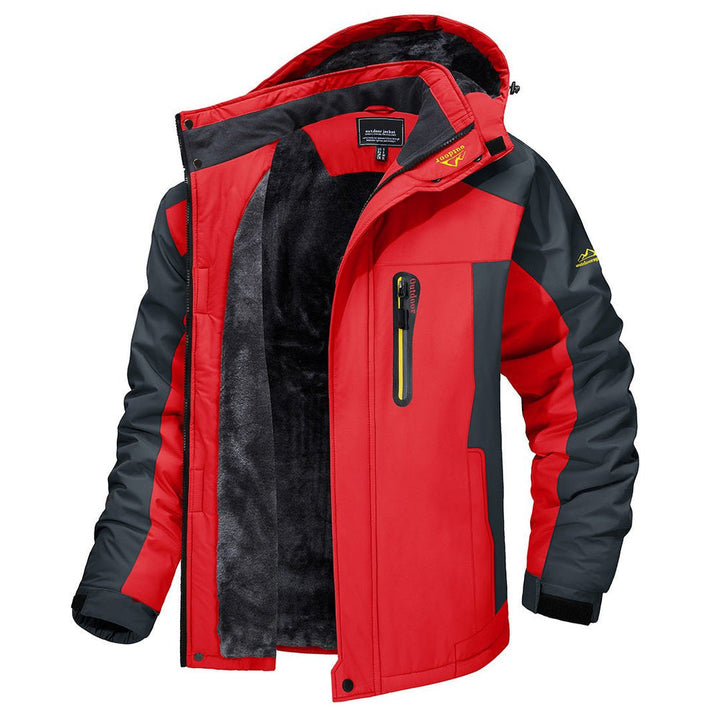 Nieuwe collectie Nordfall heren winterjas, waterdicht en duurzaam, perfect voor outdoor avonturen in koud weer.