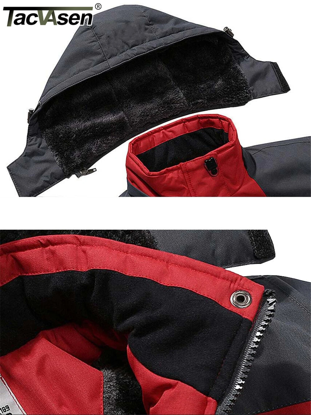 Casual en warme heren parka met afneembare capuchon, perfect voor winterse bovenkleding.