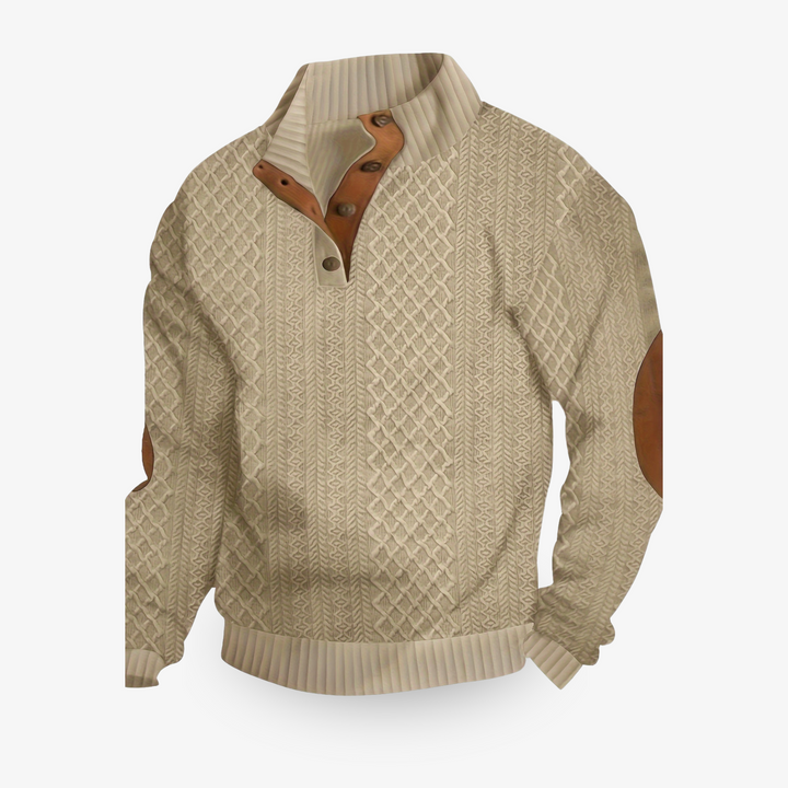 Heren winter trui Evan; warm, stijlvol en comfortabel. Perfecte casual mode voor koude dagen.