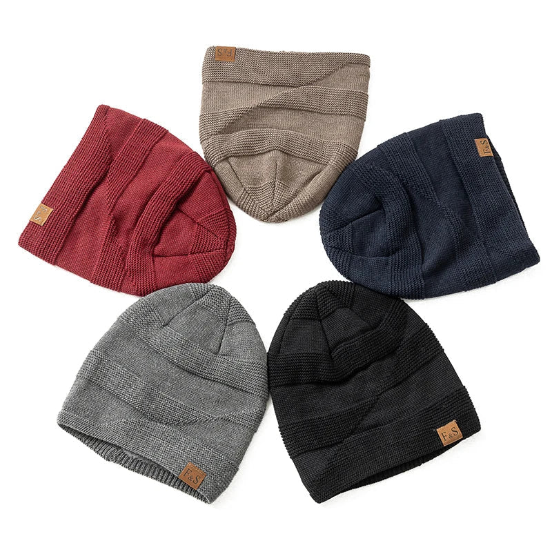 Heren wintermuts, biedt superieure warmte en comfort. Stijlvolle beanie voor koude winterdagen, een must-have.
