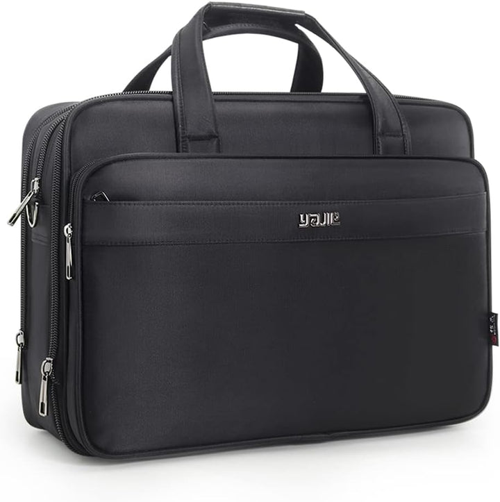 Heren zakelijke laptoptas van canvas: Stijlvolle schoudertas voor werk en dagelijks gebruik, duurzaam en functioneel.