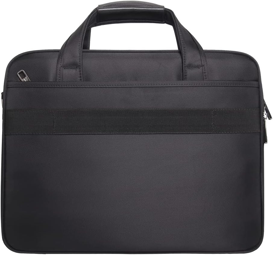 Duurzame canvas zakentas: Ruime schoudertas voor mannen met laptopvak, perfect voor organisatie en dagelijks werk.
