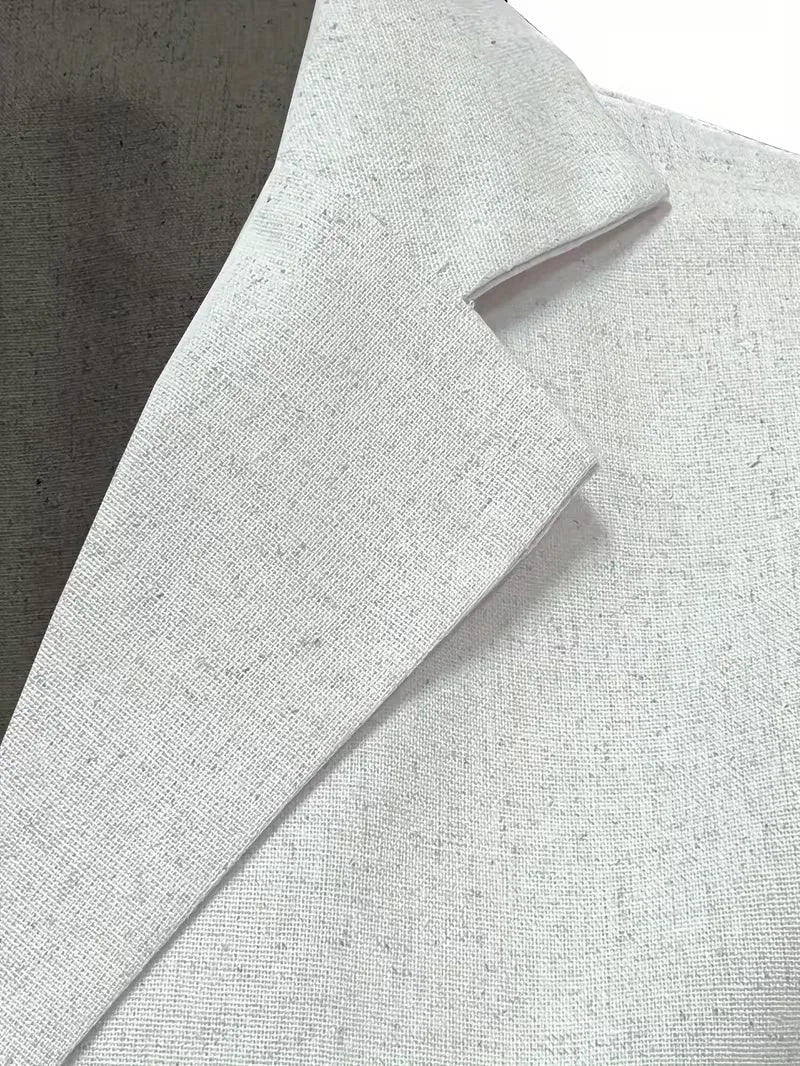 Perfecte heren vakantie kledingset: casual shirt lange mouwen en comfortabele broek voor de zomer.