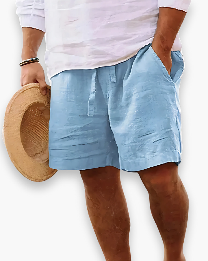 Heren zomershort, ademend en comfortabel, ideaal voor casual vrije tijd op warme dagen.