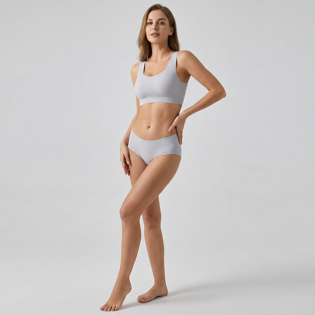 Dames Naadloos Ondergoed Set - Zijdezacht & Comfortabel (5 Stuks)