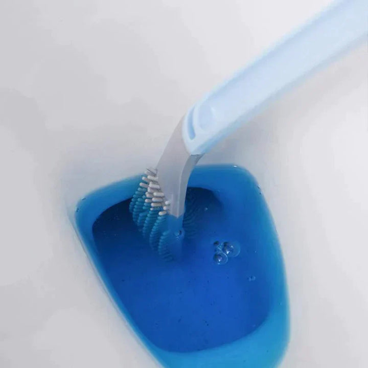 Set van vier kleuren toiletborstelhouders, ideaal voor diverse badkamerstijlen thuis.